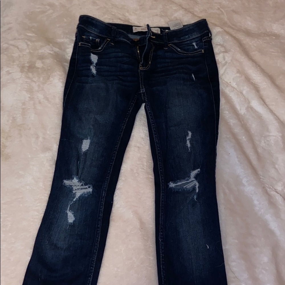 Holister ripped jeans